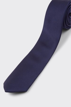 Slim Navy Tie