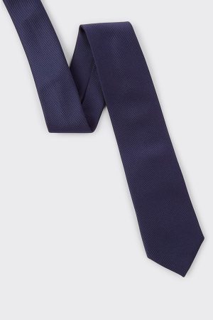 Slim Navy Tie