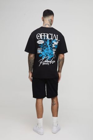 Tall Relaxed Rigid Denim Shorts