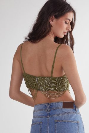 Loop Tassel Bralet