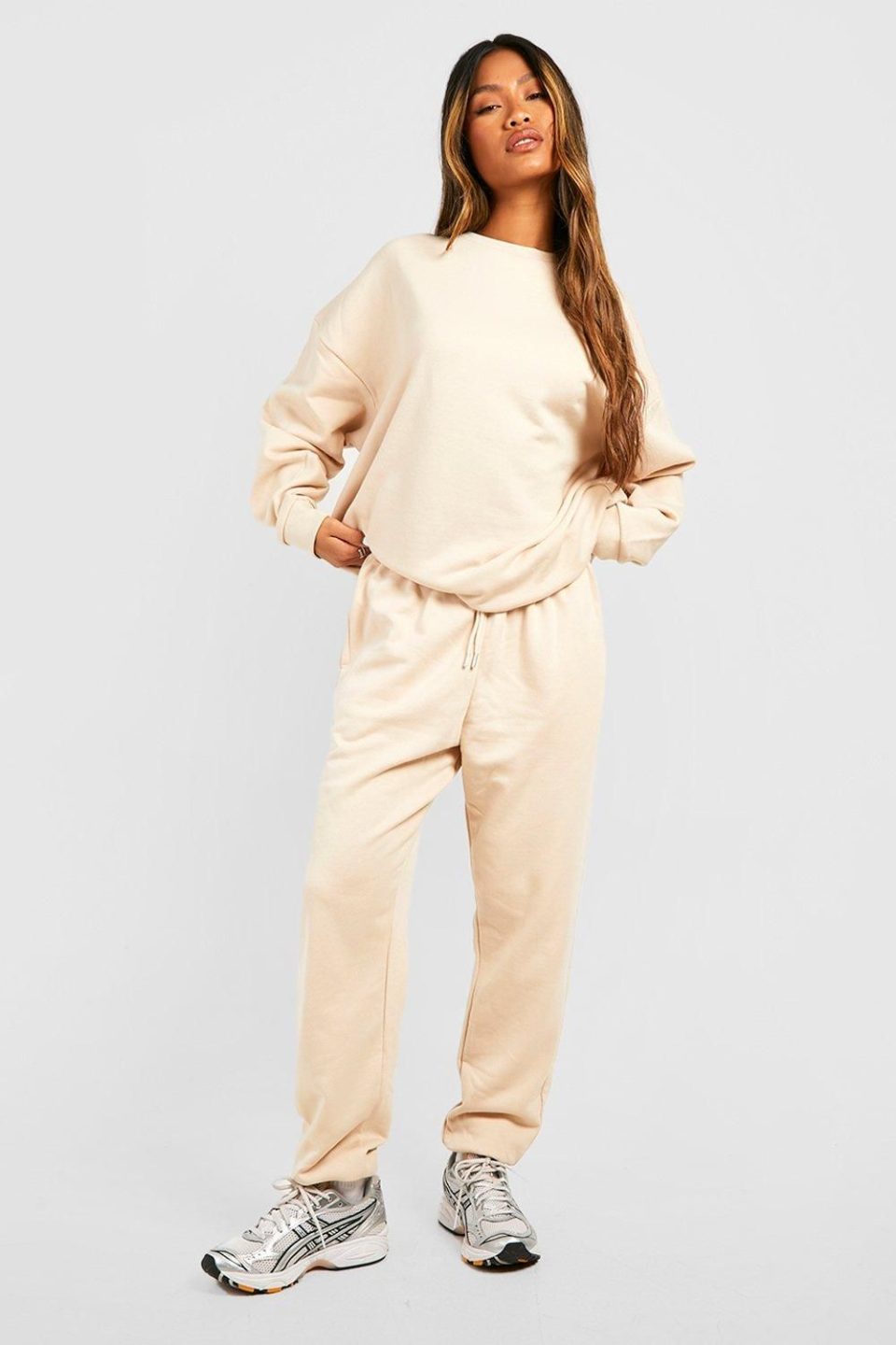 Basic Oversized Cuffed Joggers