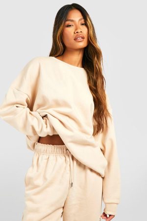 Basic Oversized Cuffed Joggers