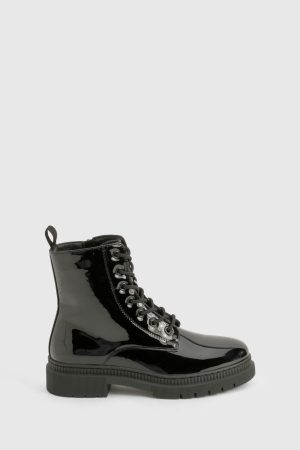 Basic Lace Up Hiker Boots