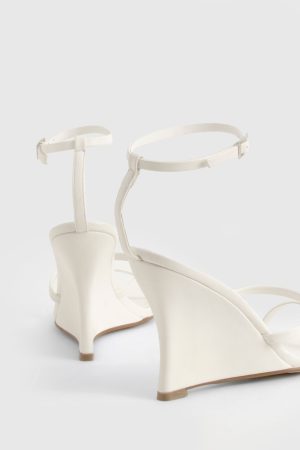 Triple Strap Wedges