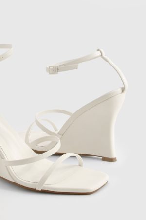 Triple Strap Wedges