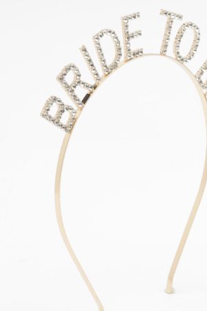 Bridal ‘Bride To Be’ Diamante Headband