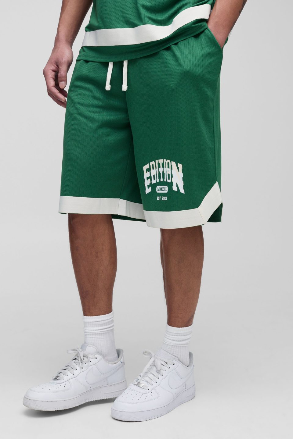 Tall Varsity Mesh Basket Ball Loose Fit Shorts
