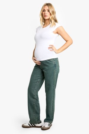 Maternity Over The Bump Boyfriend Jeans