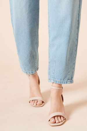 Sammy Barely There Low Block Heel Sandals