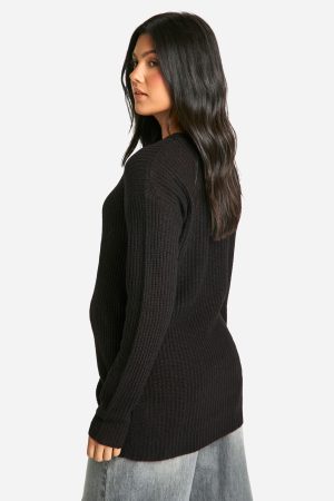 Maternity Crew Neck Jumper