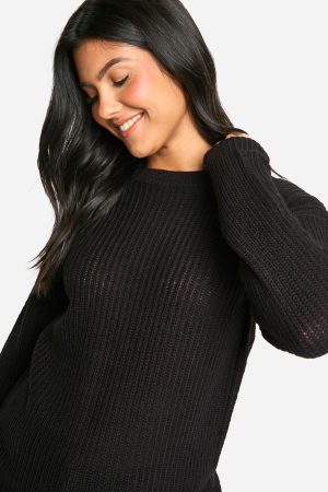 Maternity Crew Neck Jumper