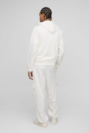 260GSM Loopback Basic Regular Fit Over The Head Hoodie
