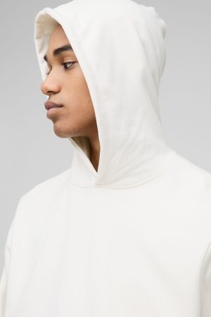 260GSM Loopback Basic Regular Fit Over The Head Hoodie