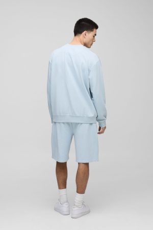 260GSM Loopback Basic Oversized Mid Length Short