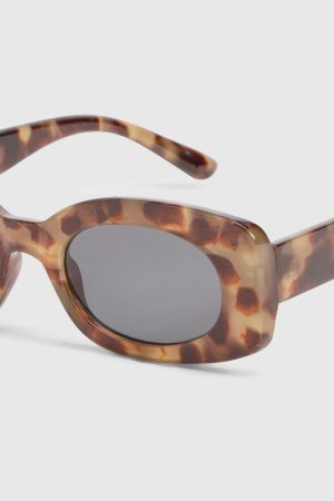 Tortoiseshell Square Sunglasses
