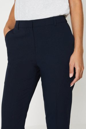 Tall Navy Ankle Grazer Trouser