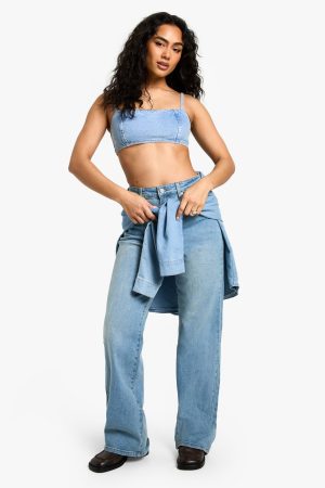 The High Waist Straight Jean