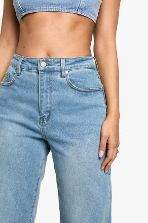 The High Waist Straight Jean