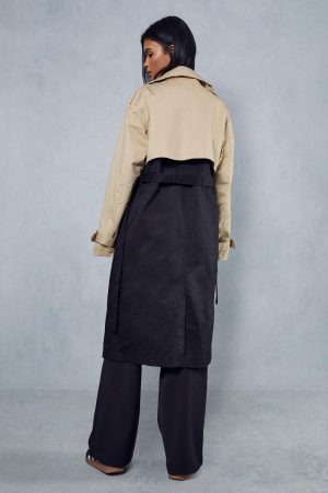 Oversized Belted Trench Coat