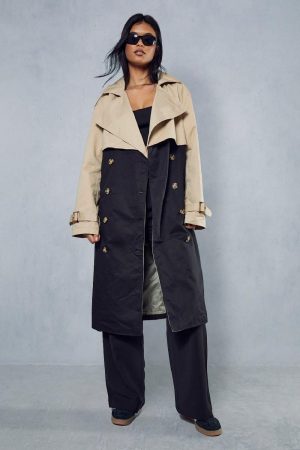Oversized Belted Trench Coat