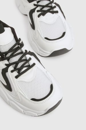 Contrast Chunky Sports Trainers