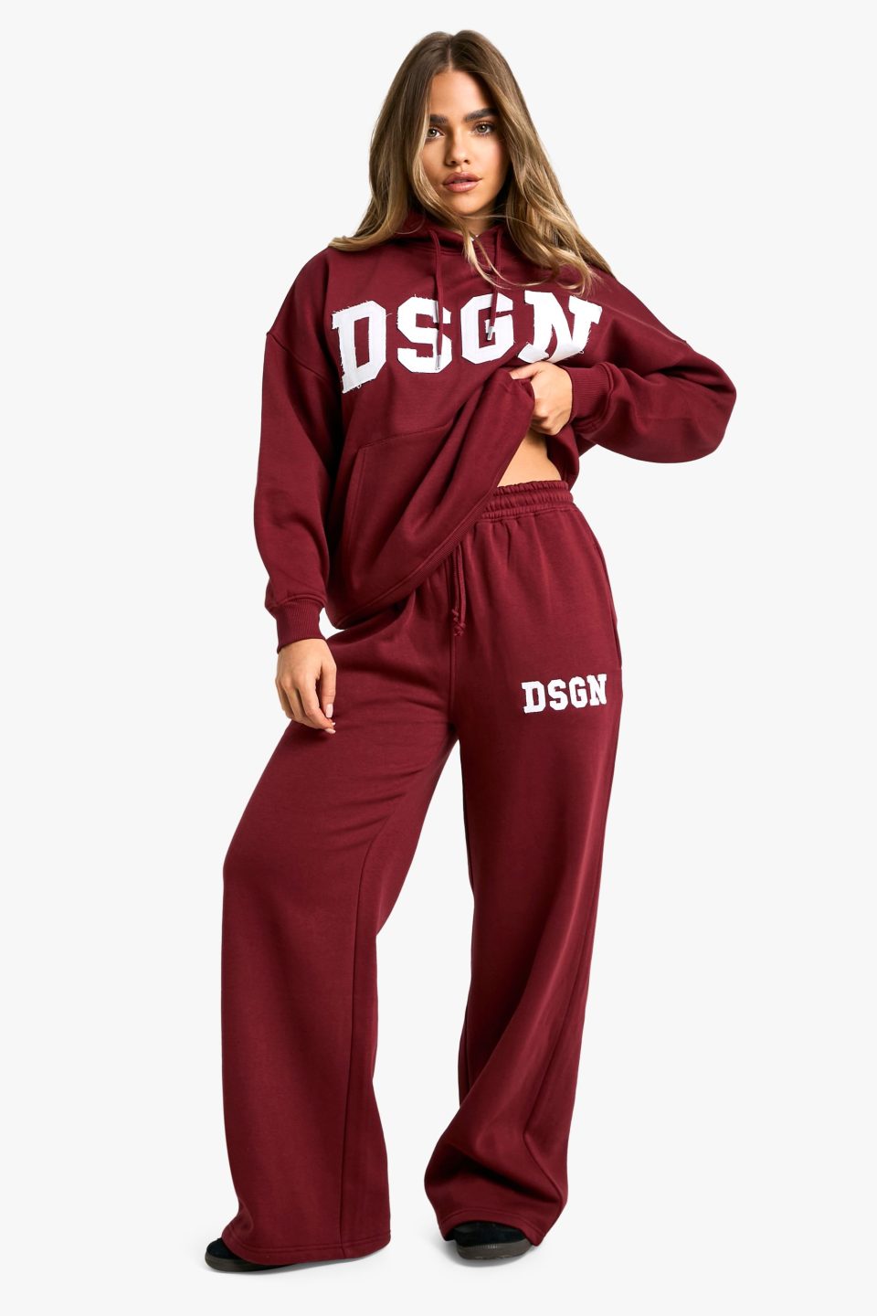Petite Oversized DSGN Wide Leg Jogger