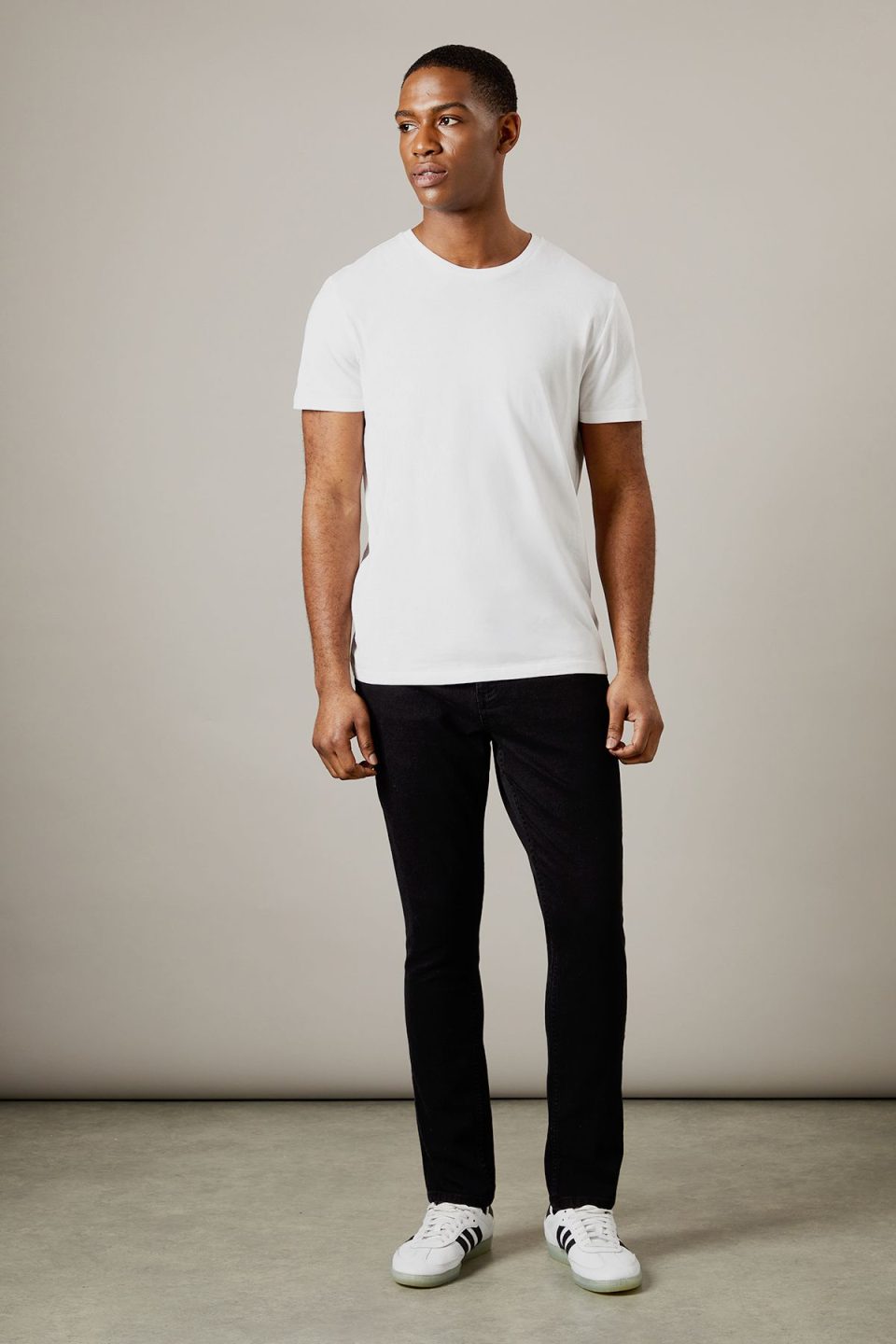 Black Stretch Slim Fit Jeans