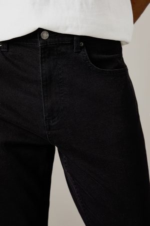 Black Stretch Slim Fit Jeans