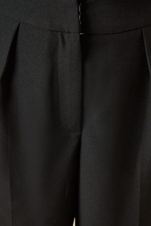 Petite Satin Tapered Trouser