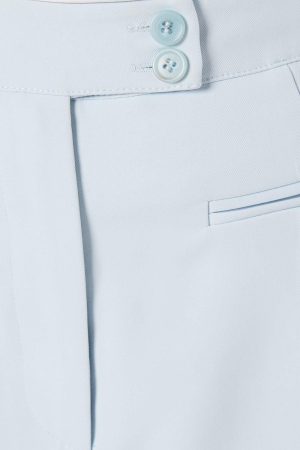 Tall Double Button Tapered Trousers
