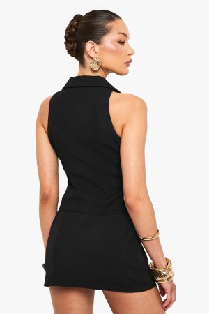 Tailored Mini Skirt