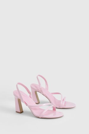 Patent Asymmetric Flared Heels