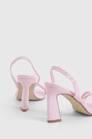 Patent Asymmetric Flared Heels