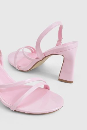 Patent Asymmetric Flared Heels