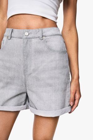 Tall Denim Mom Short