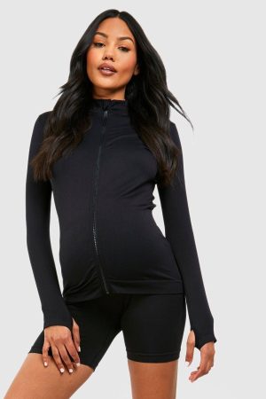 Maternity Seamless Cycling Shorts