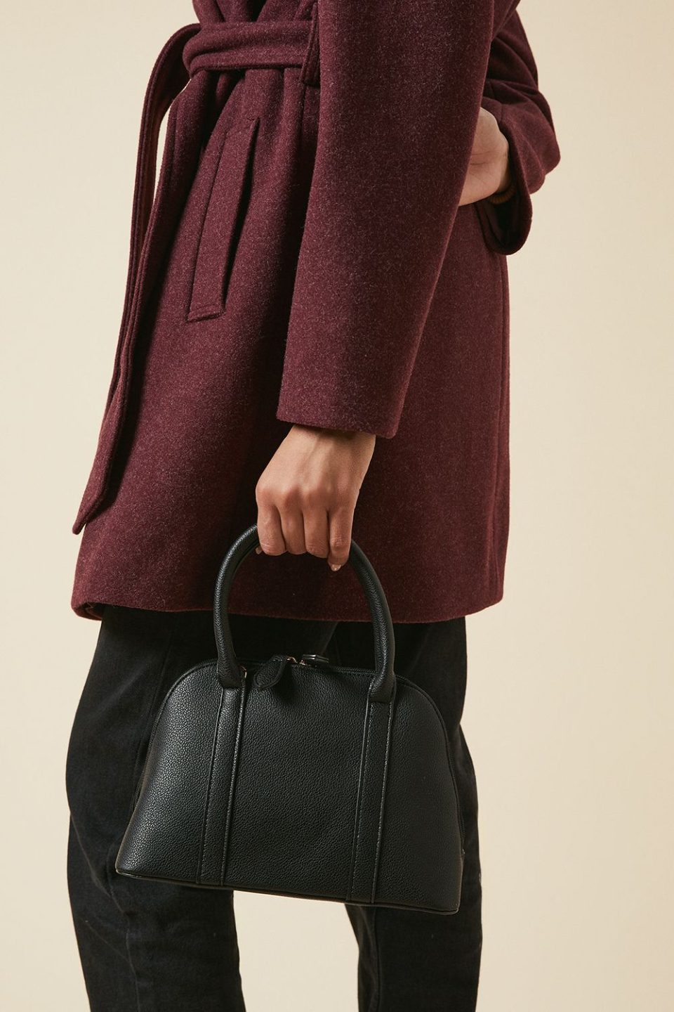 Daisy Bowler Bag With Strap