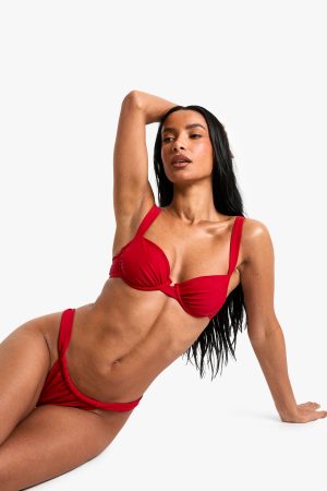 Swimwear Essentials Ruched Brief