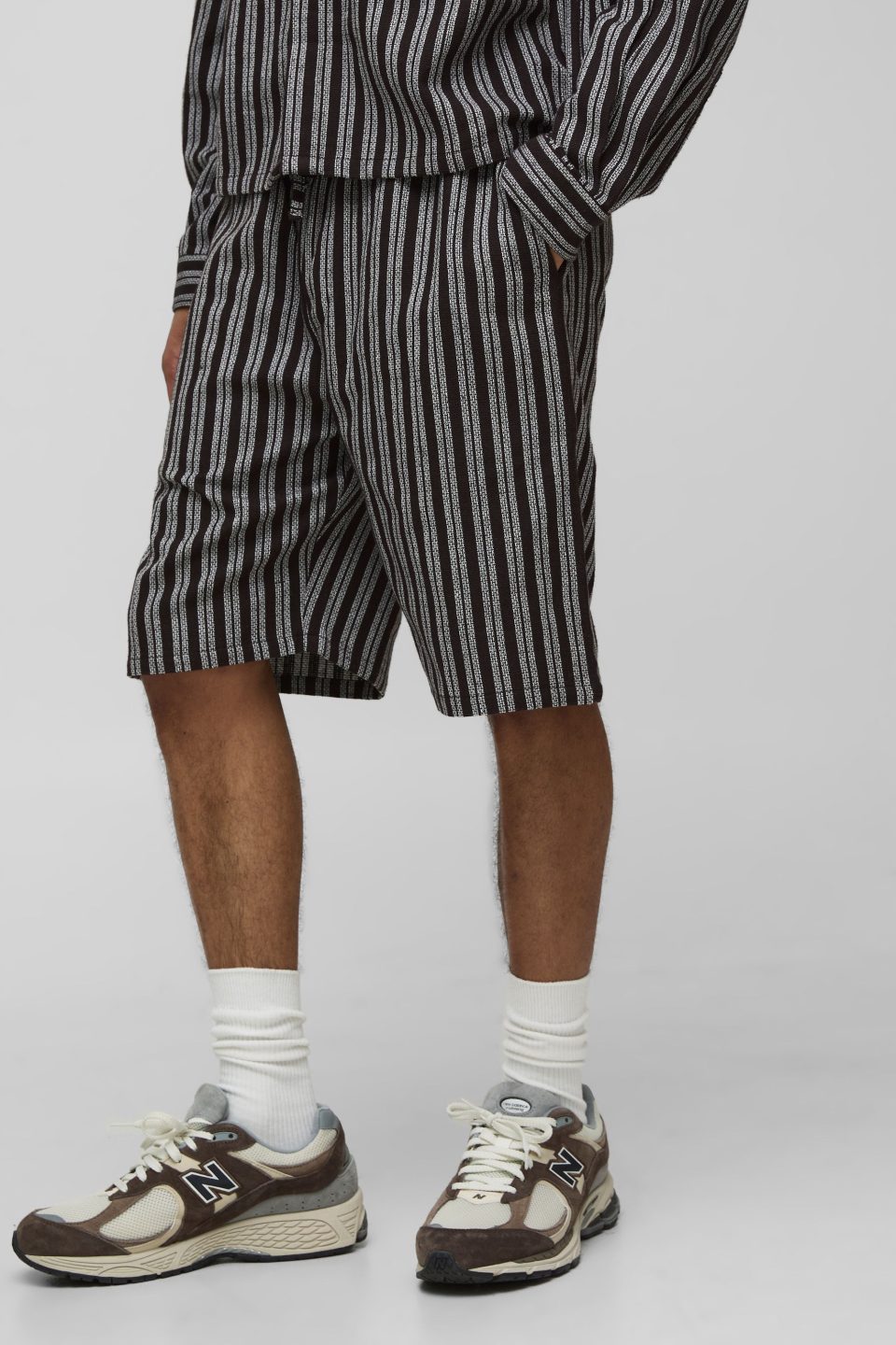 Stripe Relaxed Fit Short
