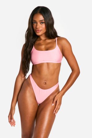 Mix & Match Scoop Bikini Top