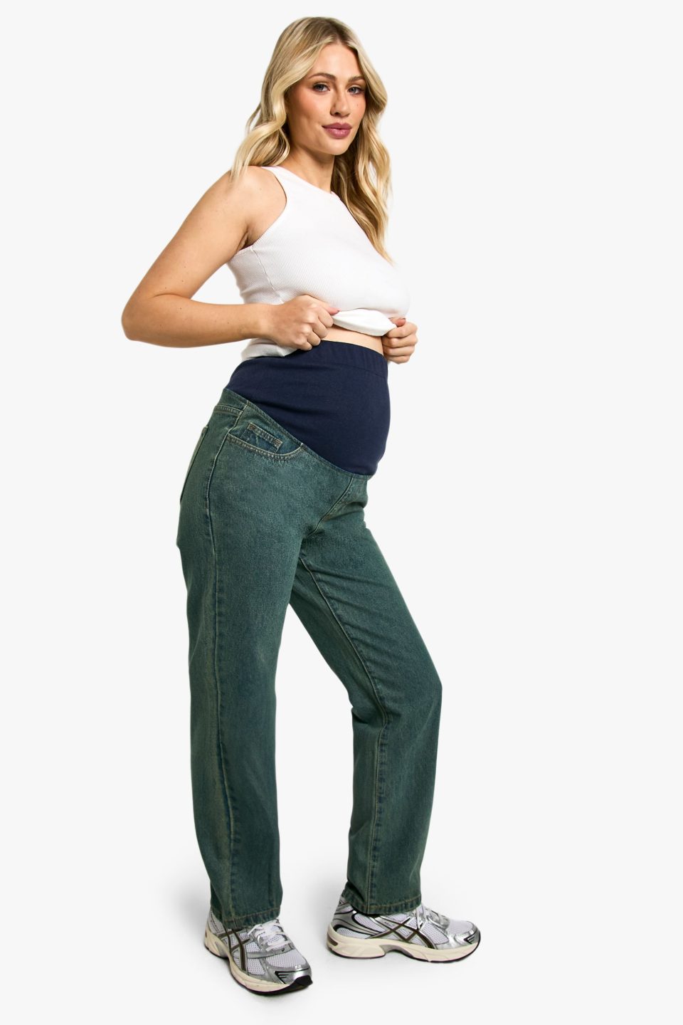 Maternity Over The Bump Mom Jeans