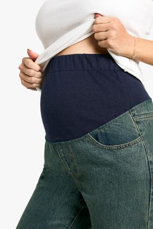 Maternity Over The Bump Mom Jeans
