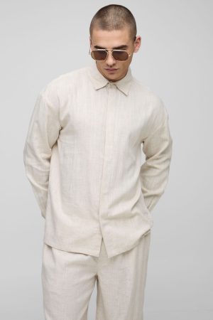 Heavyweight Linen Regular Fit Shirt
