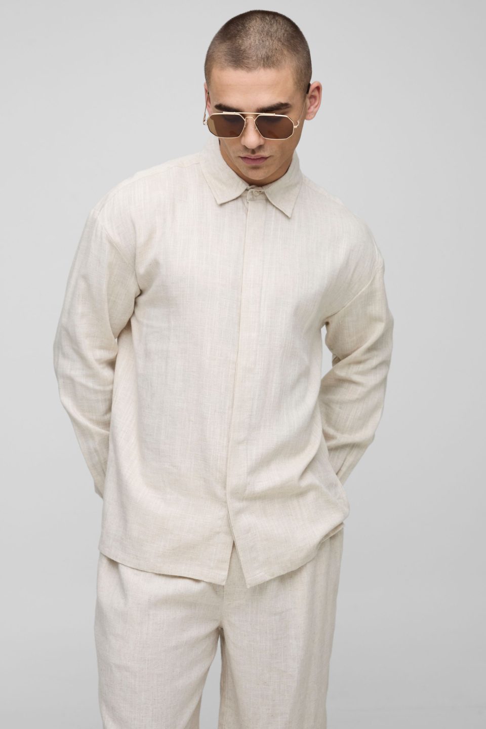 Heavyweight Linen Regular Fit Shirt