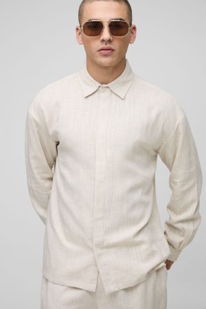 Heavyweight Linen Regular Fit Shirt