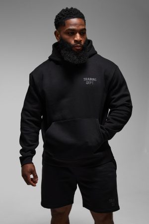 Man Active Training Dept Oversized Short Tracksuit