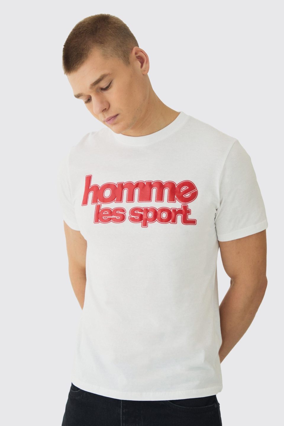 Slim Homme Les Sport Printed T-Shirt
