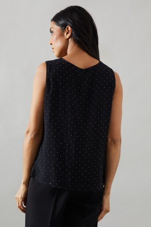 Hotfix V Neck Cami
