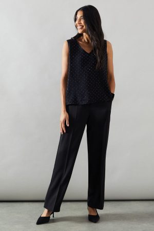 Hotfix V Neck Cami