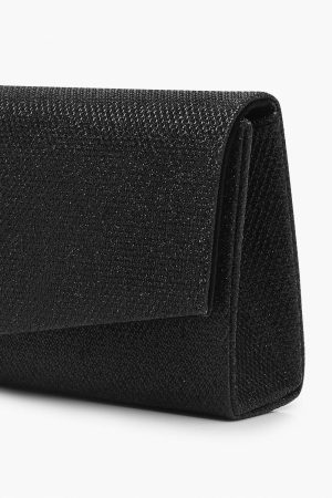 Glitter Envelope Clutch Bag and Chain